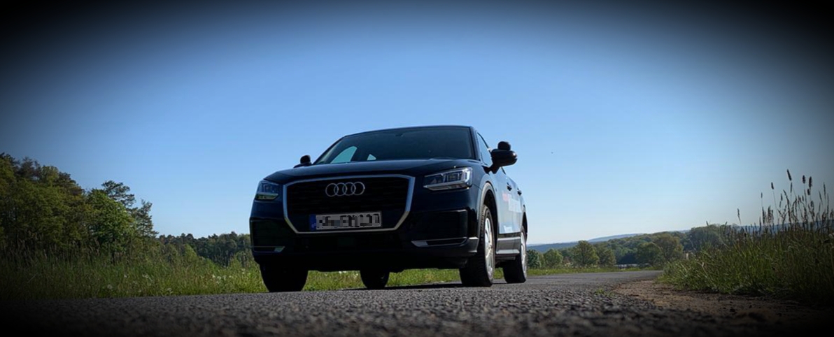 Audi Q2 mit Filter